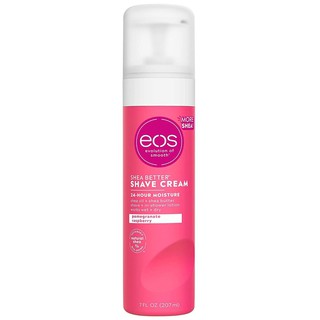 Kem cạo mùi dâu của EOS chai 207ml dạng bọt