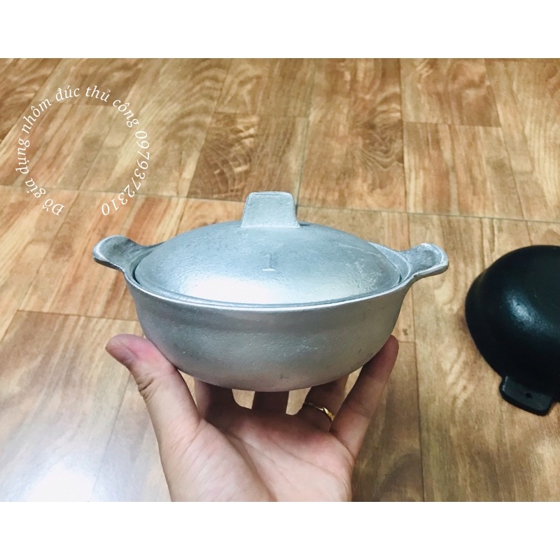 Tộ gang kho quẹt nhí size 14cm ( số 1 )