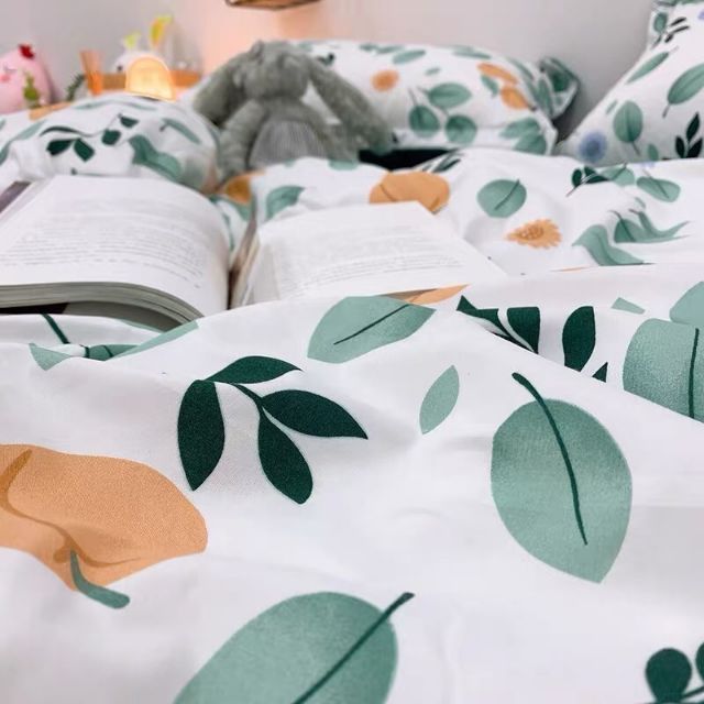 Bộ cotton poly Đào Xanh