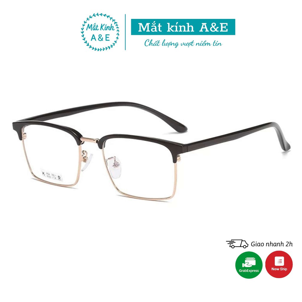 Mắt kính cận vuông AMIE Eyewear gọng kính nhựa dẻo 6205 kiểu dáng đơn giản phù hợp đi làm, đi học, đi chơi