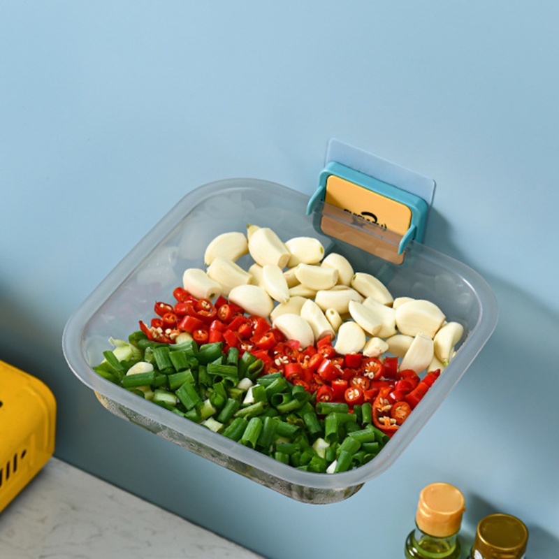 Khay Đựng Thức Ăn Trong Suốt Treo Tường Tiện Dụng Cho Gia Đình