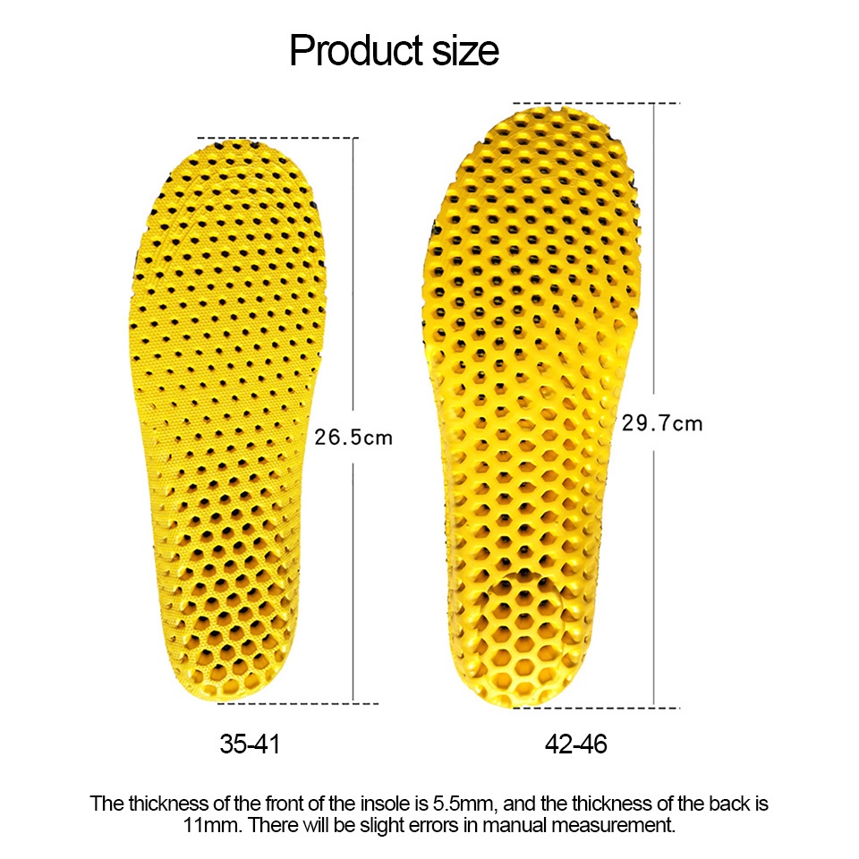 Miếng Lót Giày Sneaker Chạy Bộ Thoáng Khí Thấm Hút Mồ Hôi Không Trượt Bảo Vệ Bàn Chân