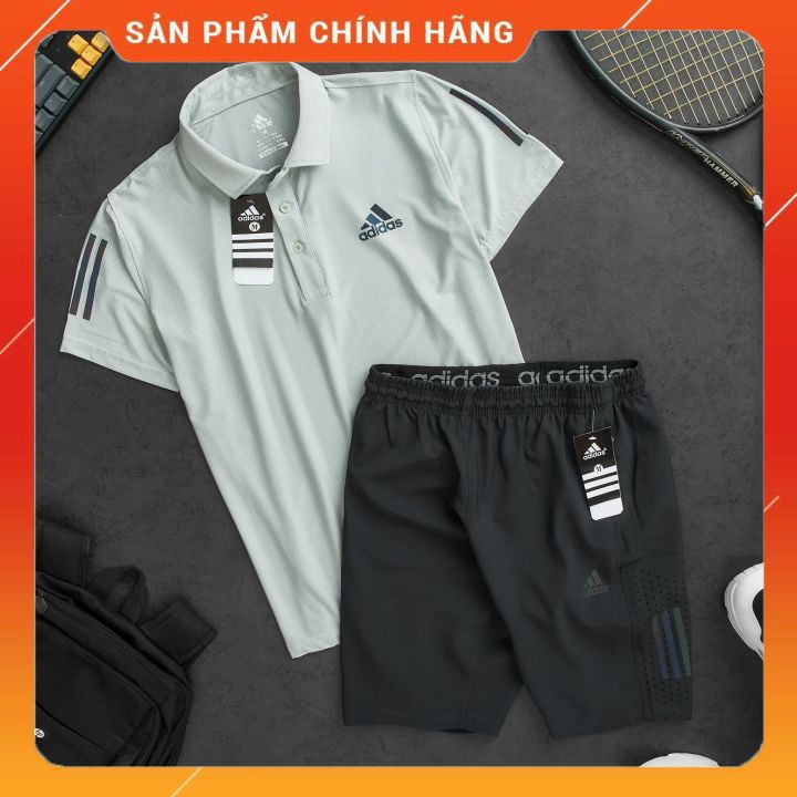 quần áo thể thao nam chính hãng ⚡SALE 20%⚡ BỘ QUẦN ÁO THỂ THAO NAM [AD025+QDG013]