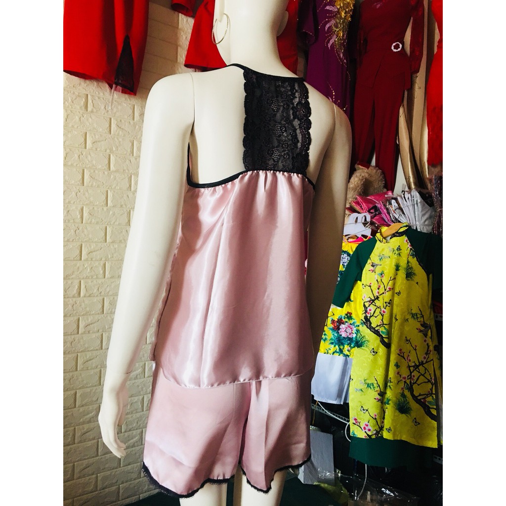 BỘ PHI LỤA SIÊU ĐẸP PHỐI REN Y HÌNH ĐỦ MÀU | BigBuy360 - bigbuy360.vn