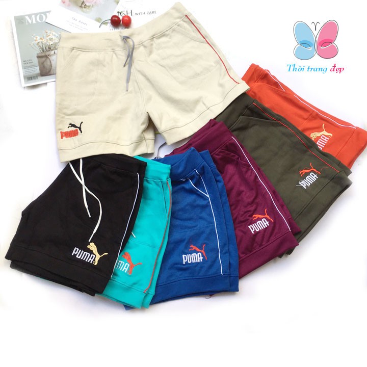 Quần đùi nữ quần short nữ lưng thun rút dây - size to từ 50kg-55kg - quanngua