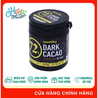 Socola Đen Không Đường 72% Cacao 100gr