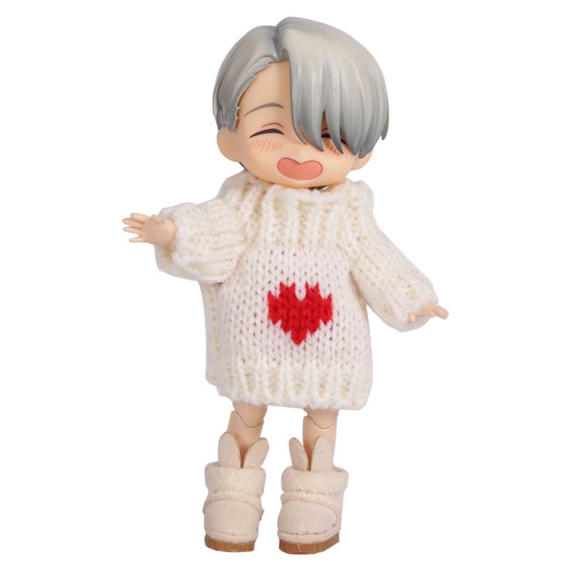Áo Khoác Len Thời Trang Cho Búp Bê Ob11 BJD 1/8