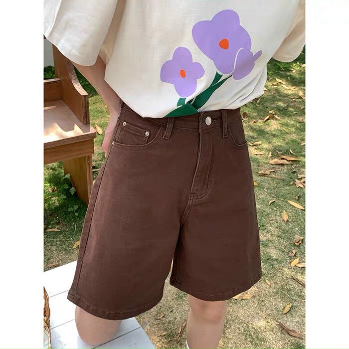 [VIDEO+FREESHIP ] QUẦN JEANS NGỐ LỬNG NỮ LƯNG CAO LAI CUỐN MÀU NÂU BÒ MỀM MỊN MÁT CAO CẤP XỊN SÒ NITIQC SIÊU HOT HIT