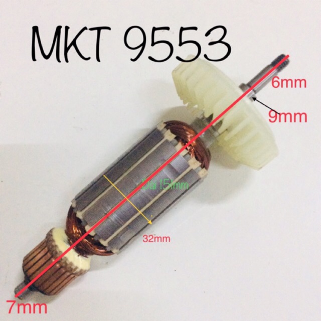 ROTOR MÁY MÀI CẦM TAY MKT-9553