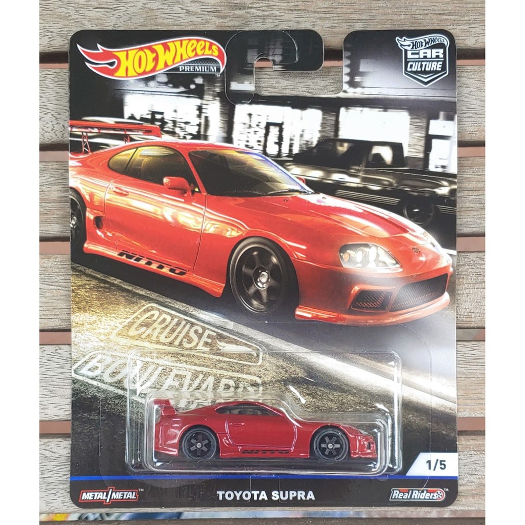 Xe mô hình tỉ lệ 1:64 Hot Wheels Toyota Supra Cruise Boulevard