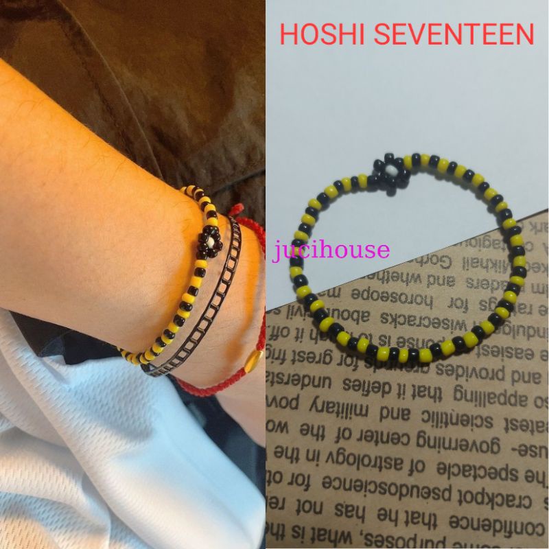 Vòng tay cheap moment Hoshi Seventeen handmade #jucihouse