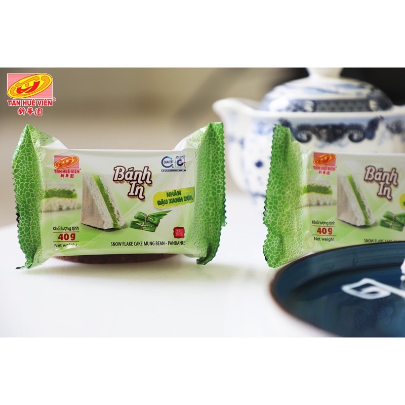 Bánh in đậu xanh dứa tân huê viên