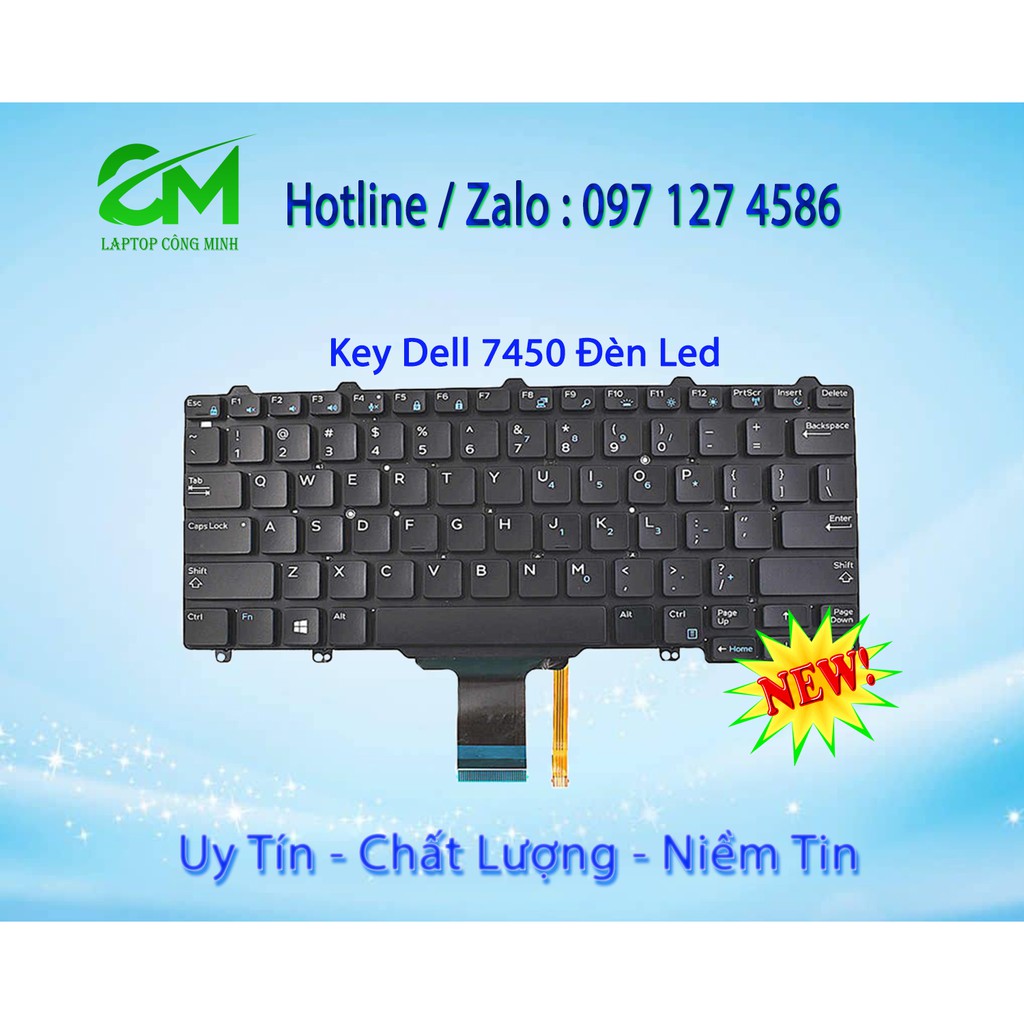 Phím DELL Latitude E5450 E7450 E5470 E7470 E7480 E5450 E7450