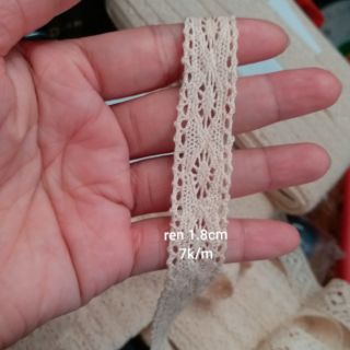Ren trang trí bản 2cm