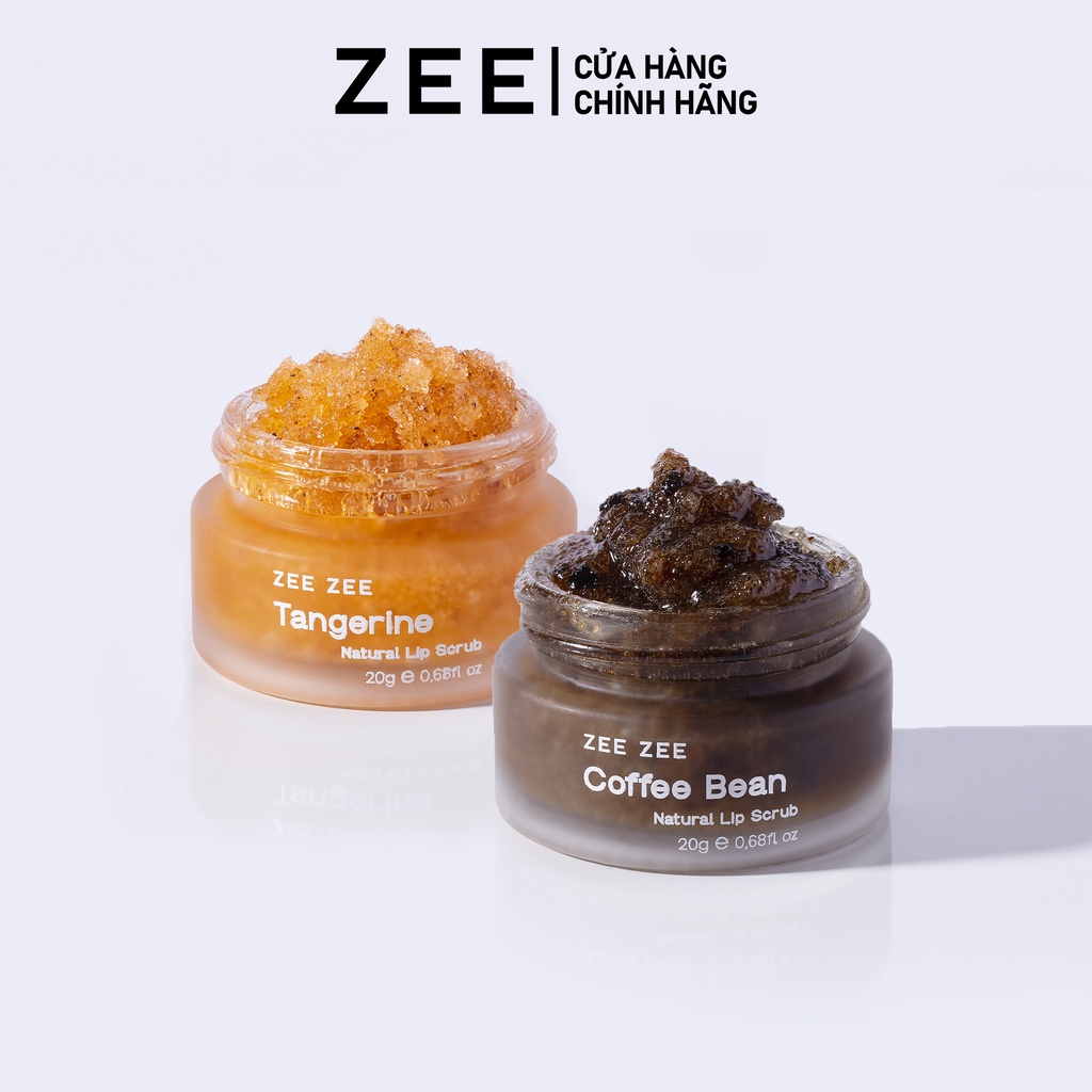 Bộ sản phẩm tinh chất sáng da mờ thâm cấp ẩm kèm tẩy da môi tùy chọn | ZEE ZEE skincare