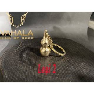 ⚡️100% ĐỒNG⚡️Móc khóa hình hồ lô