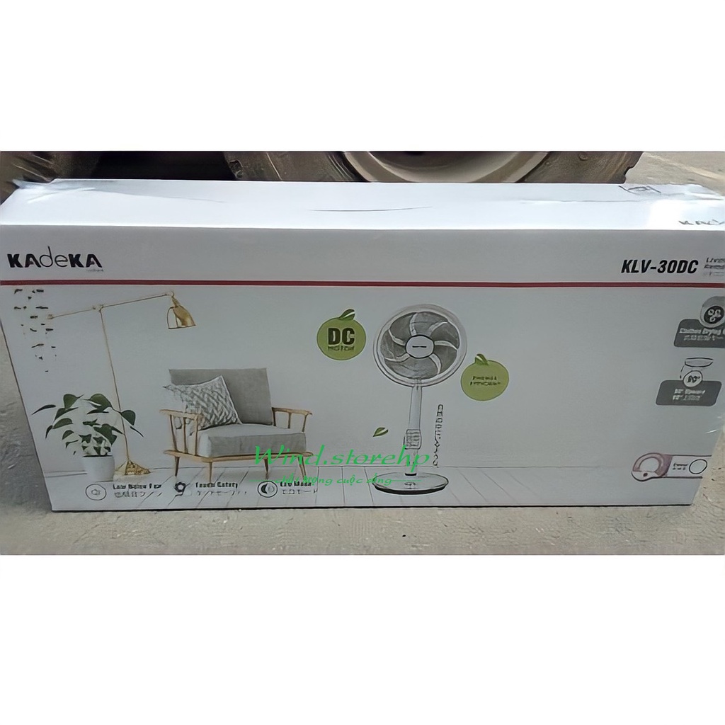 Quạt Đứng Lửng KADEKA KLV-30DC Inverter - Hàng Chính Hãng -