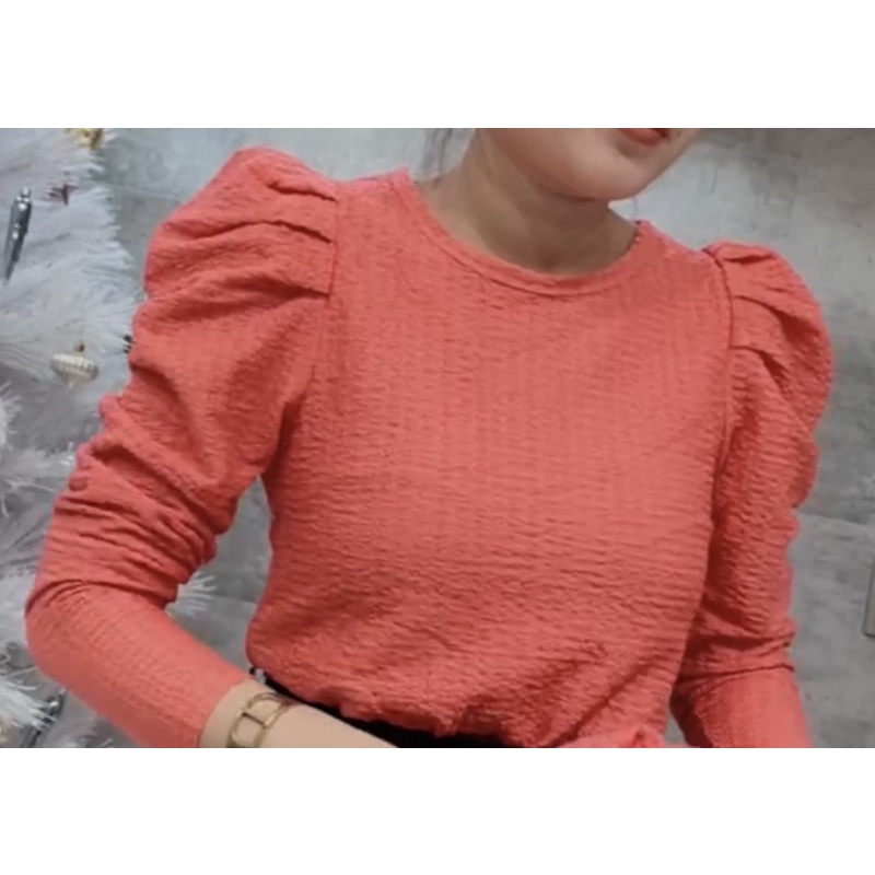 Áo LOFT Dư Xịn Tay Phồng Sang Xịn Hoa Size S