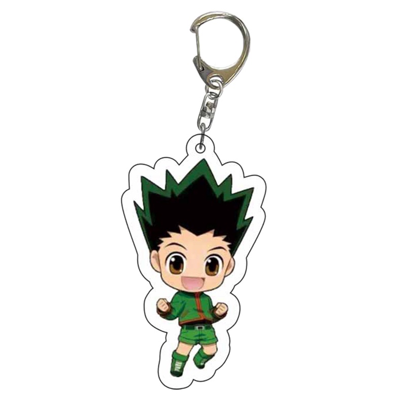 Tmdbyx Móc Khóa Hai Mặt Bằng Acrylic Họa Tiết Anime Hunter x Hunter Killua Zoldyck Kurapika