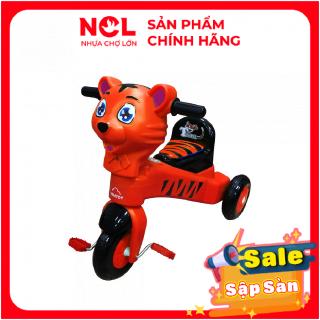 [ Giao nhanh trong ngày ] Xe 3 bánh Nhựa Chợ Lớn L7 Chú Hổ Con (Không nhạc) - M1765-X3B