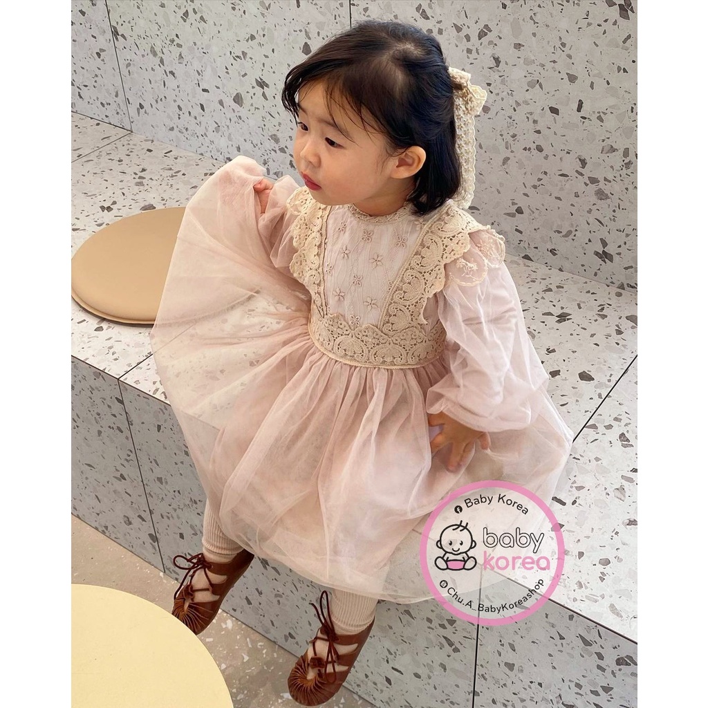 Váy voan ren Daiya cao cấp made in Korea