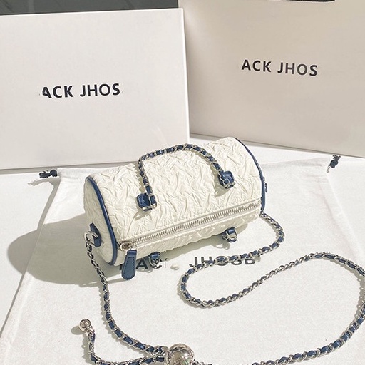 Túi Xách Đeo Vai Hình Trụ Cỡ Nhỏ Phong Cách Hong Kong Thời Trang Mới 2022