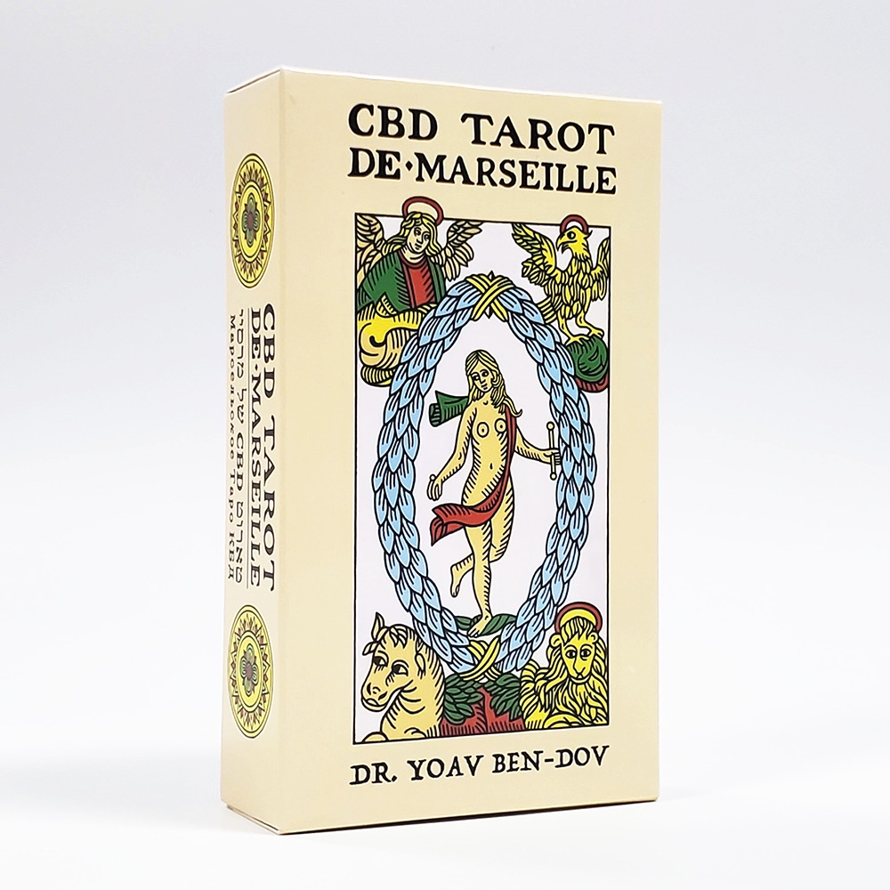 [Size Gốc] Bộ Bài CBD Tarot De:Marseille 7x12 Cm Tặng Đá Thanh Tẩy S39