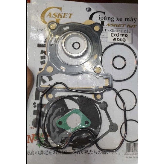 Bộ Ron đầu Gasket xe Ex 2009, Ex 135, Ex 150