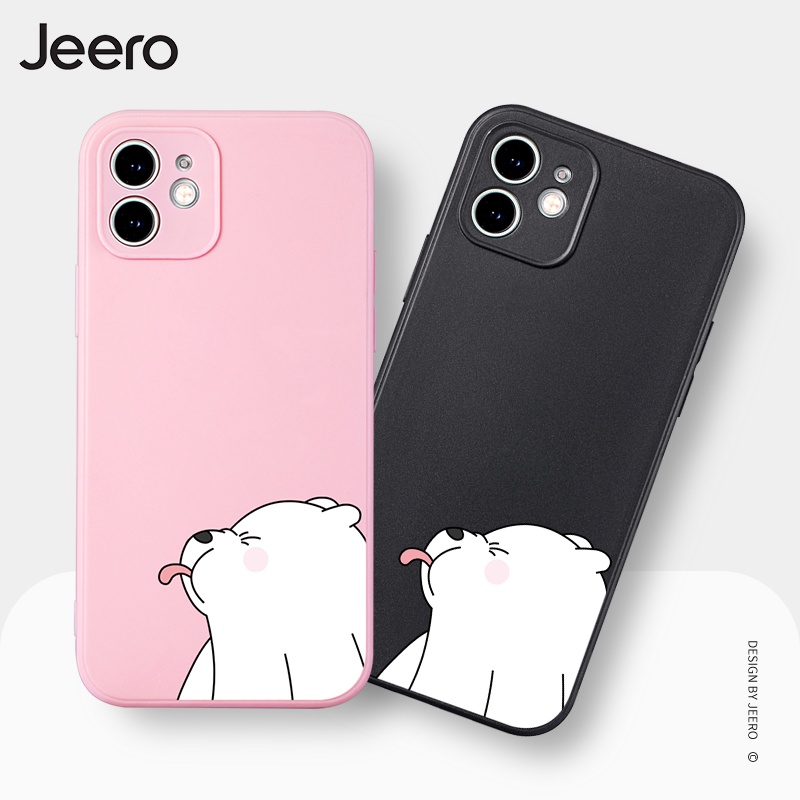 Ốp điện thoại JEERO thích hợp cho iphone 13 12 11 pro max se 2020 x xr xs ip 8 7 6 6s plus kute a1c118