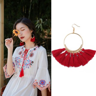 Khuyên tai nữ boho phong cách boho cổ điển (nhiều màu)
