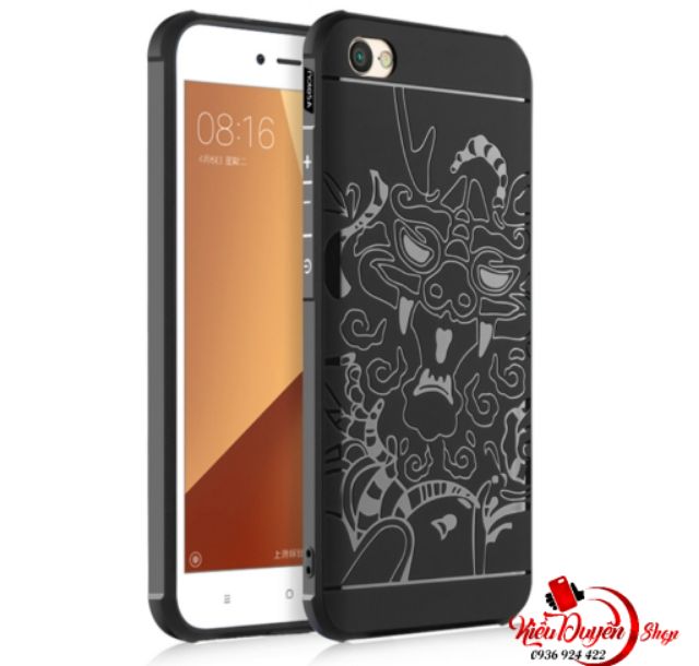 Ốp lưng Xiaomi Redmi Note 5A chống sốc trơn và hoa văn