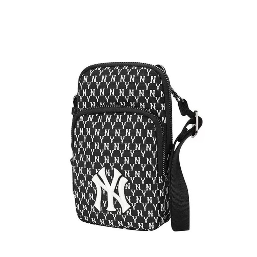 ▪┅SẴN HÀNG Túi MLB đeo thắt lưng mini đựng điện thoại thêu NY đầy đủ, PHONG CÁCH