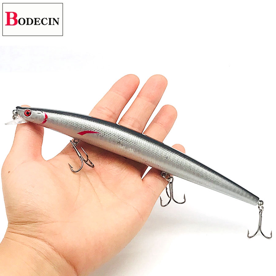 Mồi Câu Cá Giả Bằng Nhựa Cứng 23.4g 18cm