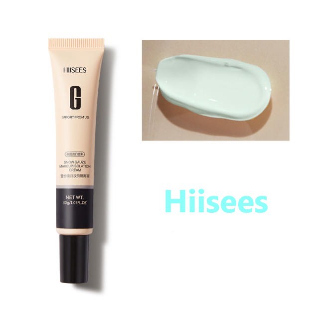 Kem lót HIISEES mịn nhẹ che khuyết điểm kiềm dầu Snow Gauze Makeup Isolation Cream HIIS22 | BigBuy360 - bigbuy360.vn