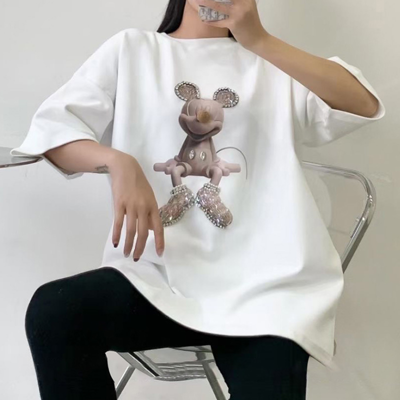 NRVP Áo Thun Ngắn Tay Dáng Rộng Thời Trang Mùa Hè 2021