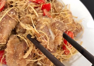 Bột rang muối (gà, bề bề, sụn, ếch rang muối) 100gr