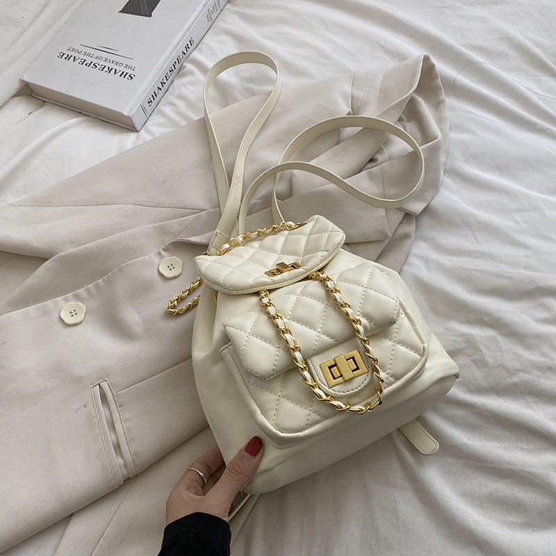 Ba Lô Nhỏ Thêu Chỉ Đính Đá Thời Trang Nữ Sành Điệu