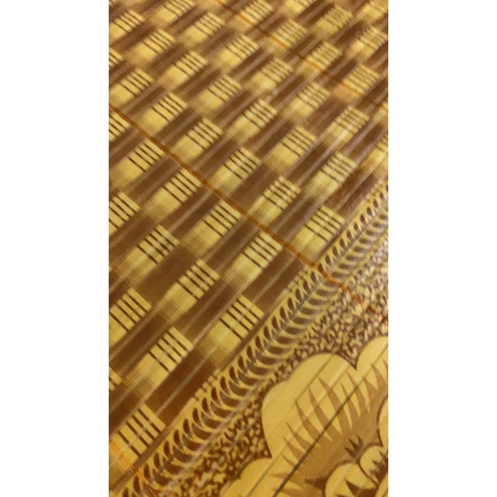 Chiếu trúc tăm vân gỗ in hoa - Họa Tiết Ngẫu Nhiên