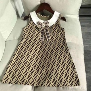 Đầm không tay fendi