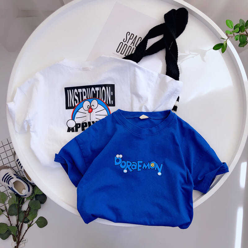Áo Thun Tay Ngắn 100% Cotton Mềm Mại Cho Bé