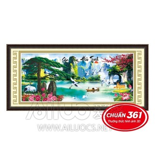tranh thêu 5d phong cảnh 53351