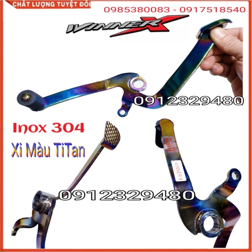 Cần Số 2 Chiều Winner X - Cần Số Winner X Cao Cấp - Cần số Win X _ INOX Xi Titan - Sơn Đen Tĩnh Điện