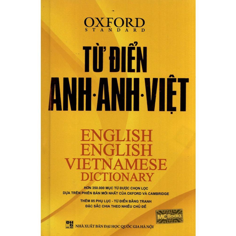 Sách - Từ Điển Oxford Anh - Anh - Việt (Bìa Vàng)