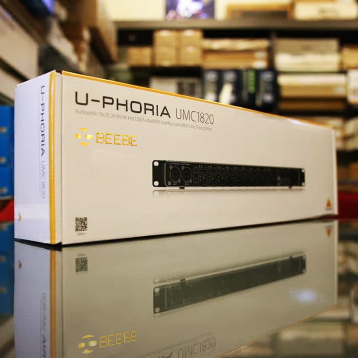 Behringer U-Phoria UMC1820 - Sound Card Thu Âm Chuyên Nghiệp USB 8 Cổng