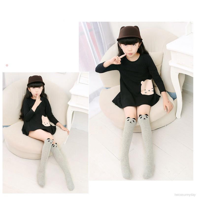 Vớ bé gái cao đến đầu gối dễ thương xinh xắn