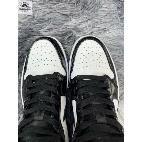 Giầy Sneaker Air Jordan 1 Mid Carbon Fiber Siêu Mẹc|Bản Best Da Đẹp |Logo Bóng