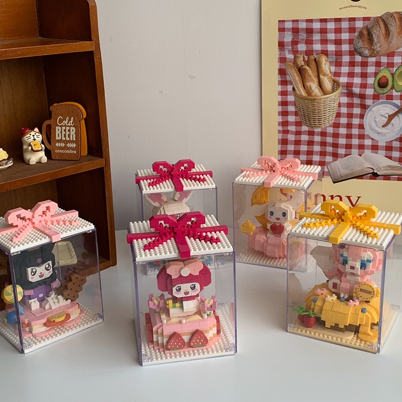 Bộ Đồ Chơi Xếp Hình Dễ Thương Cho Bé Gái