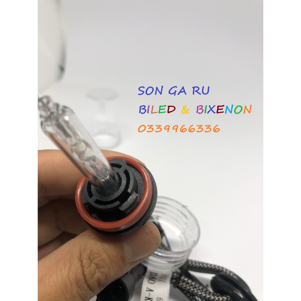 Bộ 1 bóng chân H11 tăng sáng 6000K + 1 balast 55w cho đèn gầm , bi gầm , Nouvo 5 6