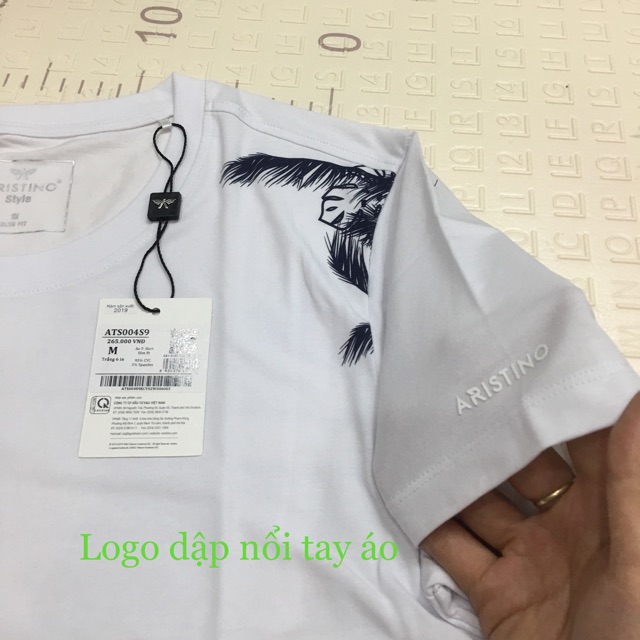 Áo thun nam áo cộc tay ARISTINO- slim - 3 MÀU- ATS004s9