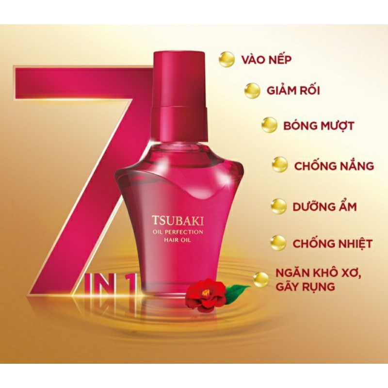 Dầu dưỡng tóc Tsubaki phục hồi 50ml